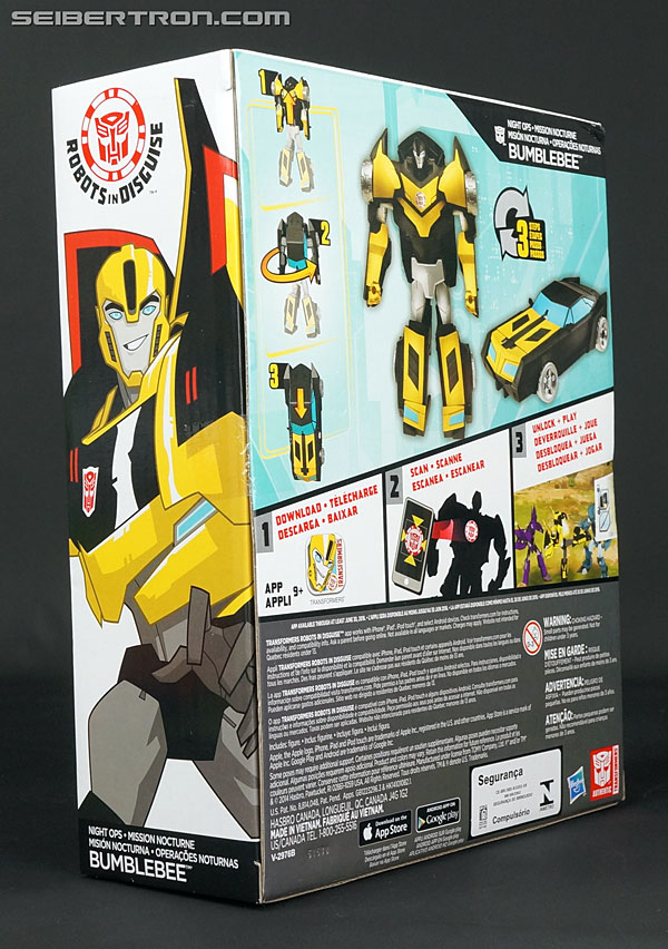 Transformers: Robots In Disguise Night Ops Bumblebee Toy Gallery (Image ...