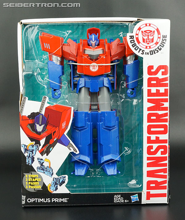 Transformers robots in disguise optimus hot sale prime toy