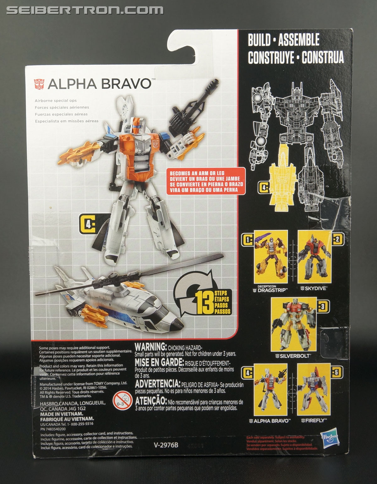 Transformers Combiner Wars ALPHA BRAVO GUN Part 