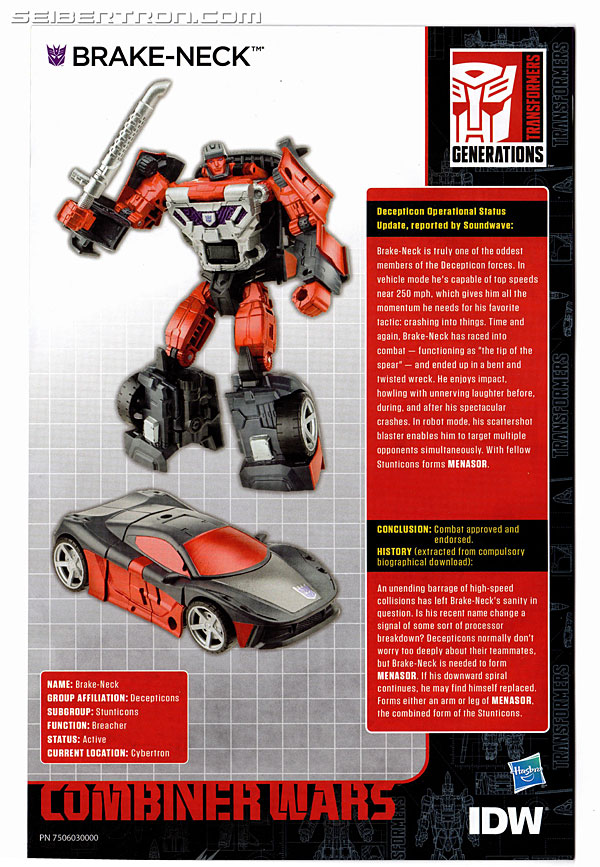 Transformers Generations Combiner Wars Brake-Neck (Wildrider) (Image #16 of 212)