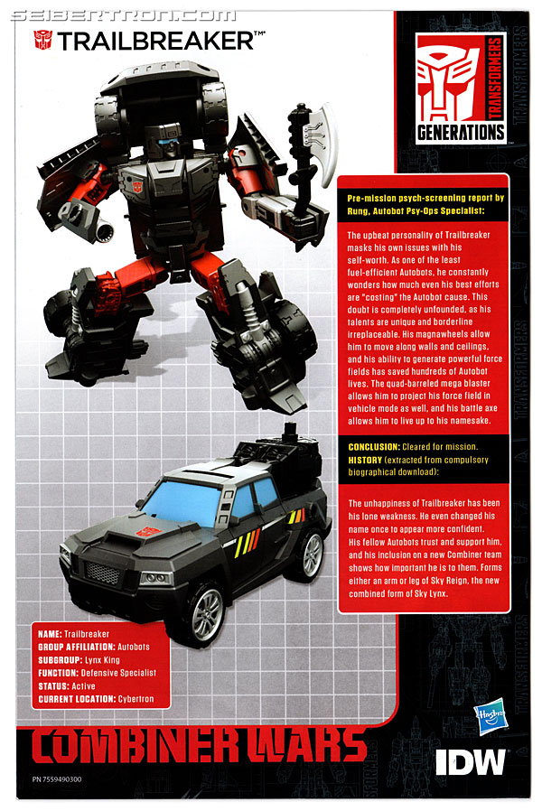 Transformers Generations Combiner Wars Trailbreaker (Image #15 of 167)