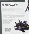 Generations Combiner Wars Skywarp - Image #7 of 104