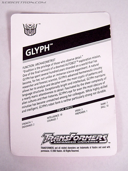 Transformers BotCon Exclusives Glyph (Image #8 of 52)