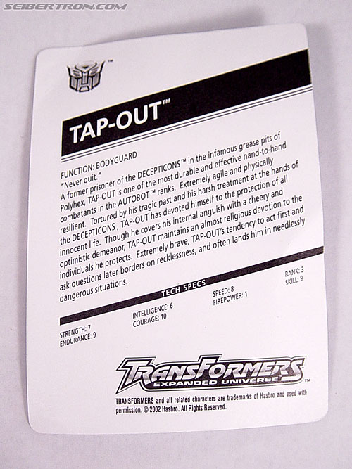 Transformers BotCon Exclusives Tap-Out (Image #7 of 48)