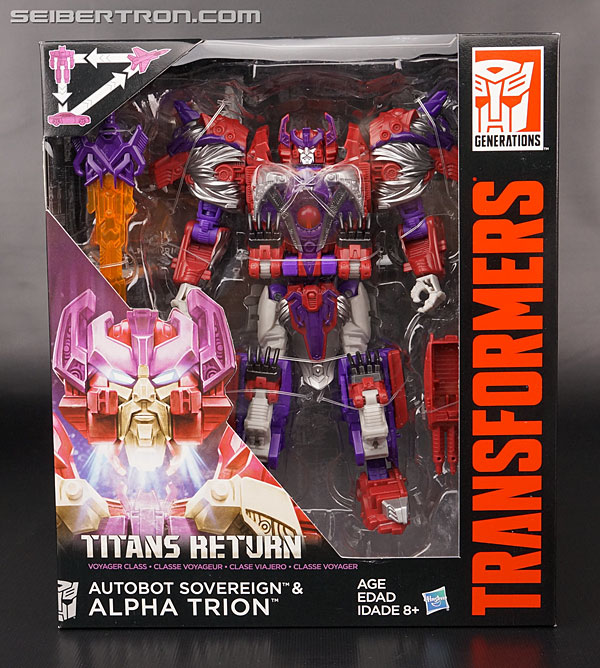 ALPHA TRION HASBRO Transformers Generationen Titans Return Voyager Class Spiel 