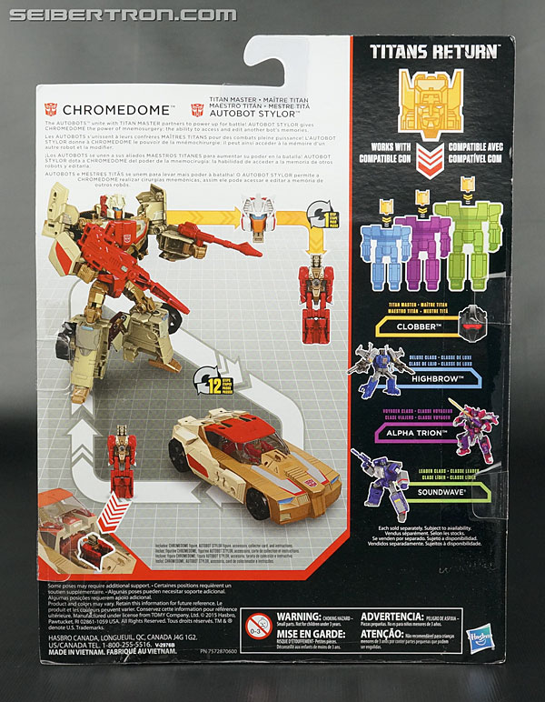 Transformers News: Titans Return Chromedome with Takara Face Found at US Walmart