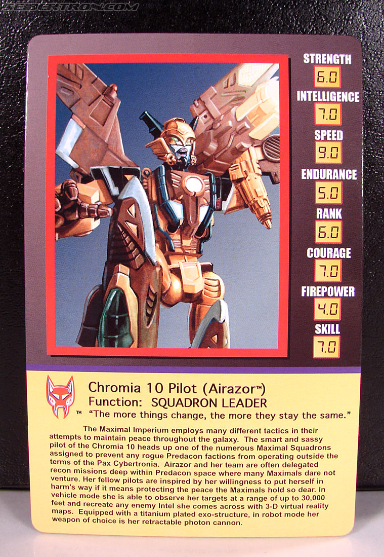 Transformers Club Exclusives Airazor (Chromia 10 Pilot) (Image #23 of 132)