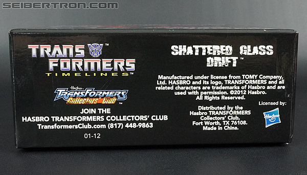 Transformers Club Exclusives Drift (shattered Glass) Toy Gallery (image 