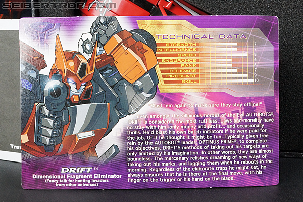 Transformers Club Exclusives Drift (Shattered Glass) (Image #19 of 192)