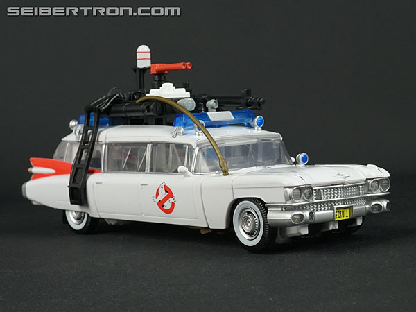 Transformers News: New Galleries: Transformers X Ghostbusters Ecto-1 Ectotron with Slimer