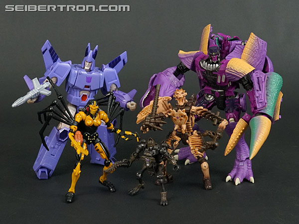 Transformers News: New Galleries: Transformers War for Cybertron Kingdom WFC-K3 Vertebreak and WFC-K7 Paleotrex