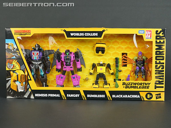 Transformers News: New Gallery: Buzzworthy Bumblebee Worlds Collide Blackarachnia