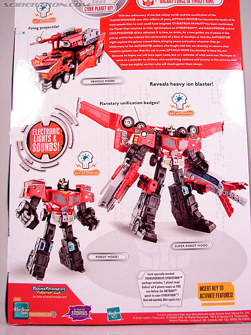 Transformers Cybertron Galaxy Force Optimus Prime (Image #9 of 147)