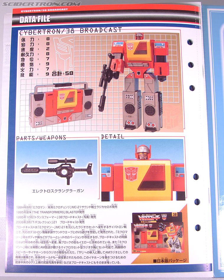 Transformers Collection Blaster (Broadcast)  (Reissue) (Image #35 of 137)