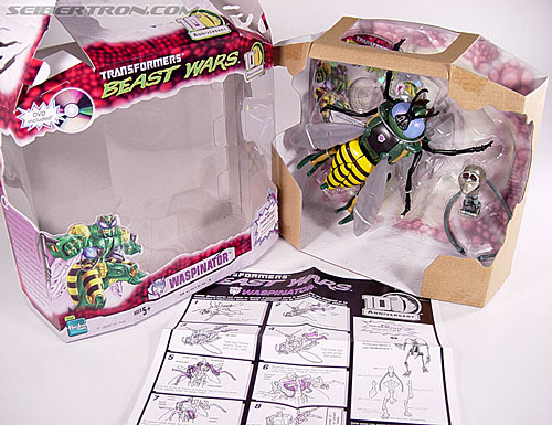 Transformers Beast Wars (10th Anniversary) Waspinator (Waspitas)  (Reissue) (Image #29 of 96)