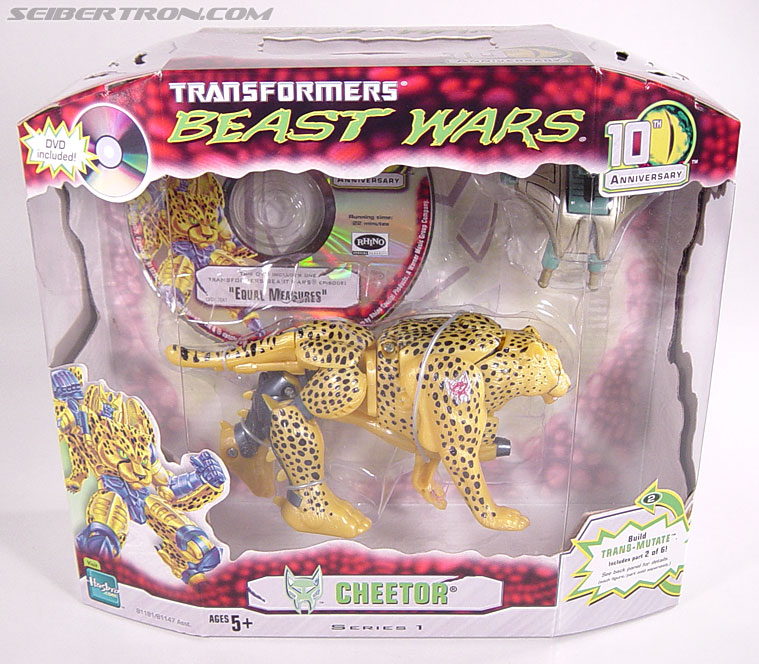 Transformers Beast Wars (10th Anniversary) Cheetor (Cheetas)  (Reissue) (Image #1 of 97)