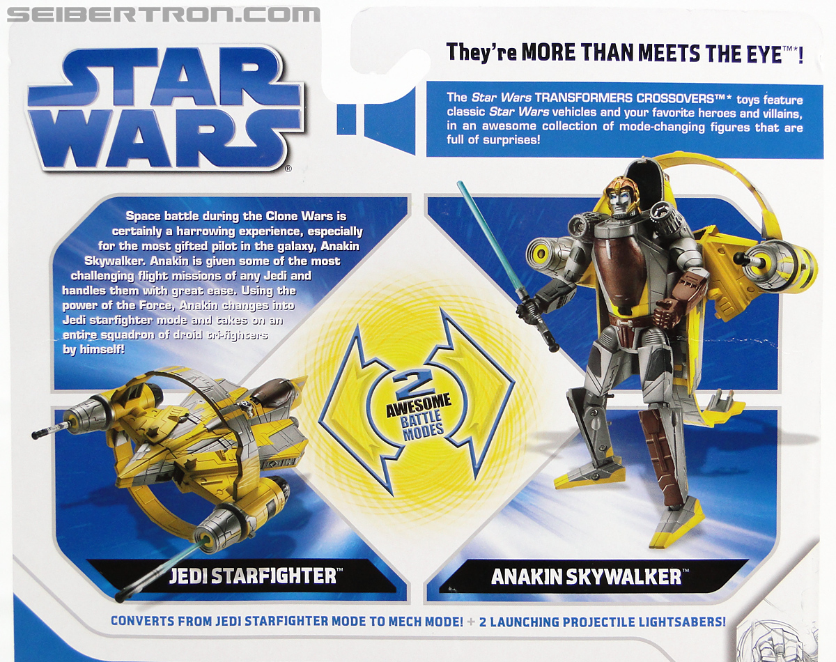 Star Wars Transformers Anakin Skywalker (Jedi Starfighter with Hyperspace Docking Ring) (Image #8 of 131)