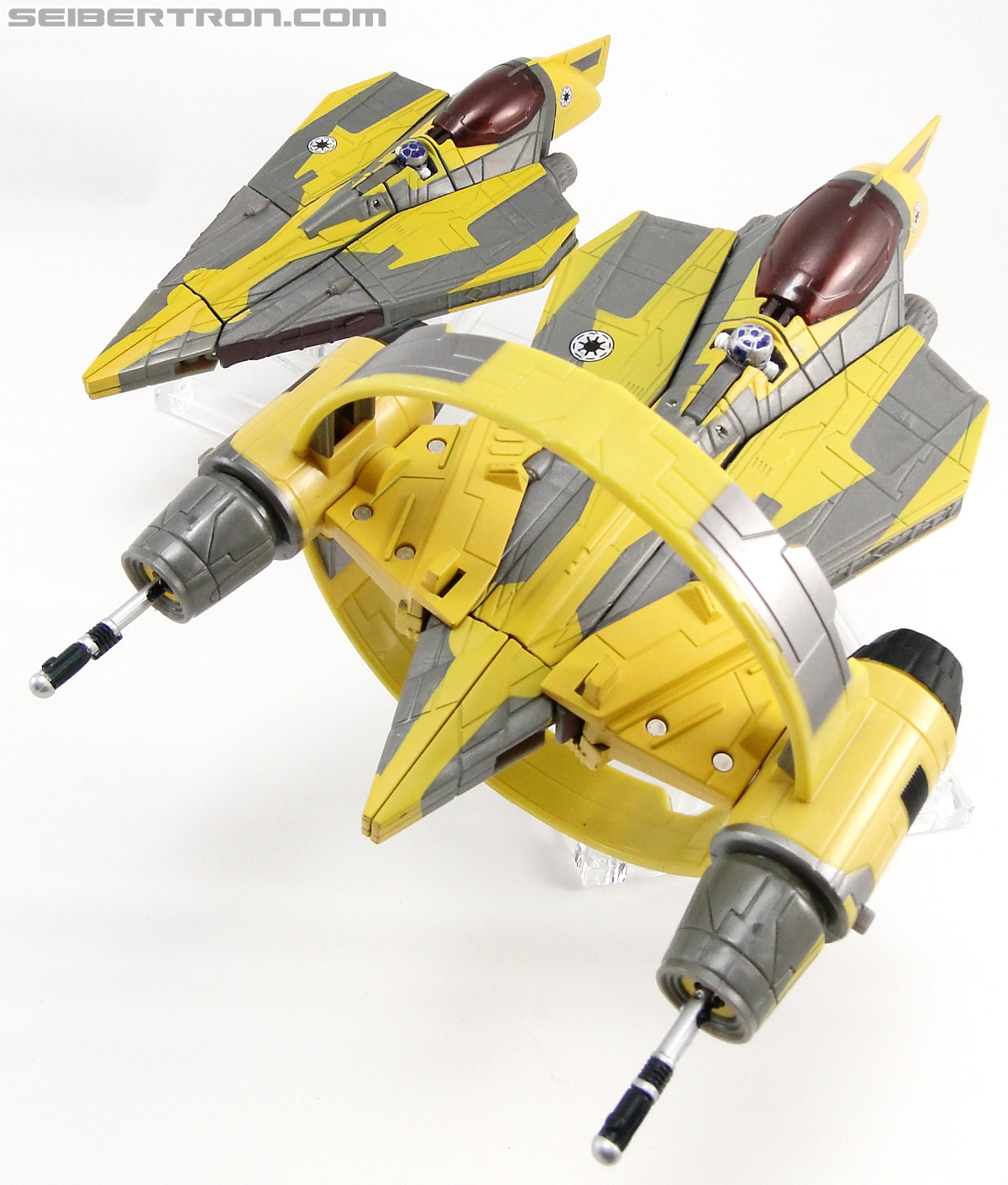 Star Wars Transformers Anakin Skywalker (Jedi Starfighter with Hyperspace Docking Ring) (Image #31 of 131)
