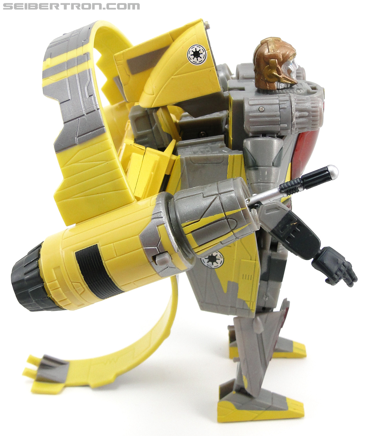 Star Wars Transformers Anakin Skywalker (Jedi Starfighter with Hyperspace Docking Ring) (Image #50 of 131)