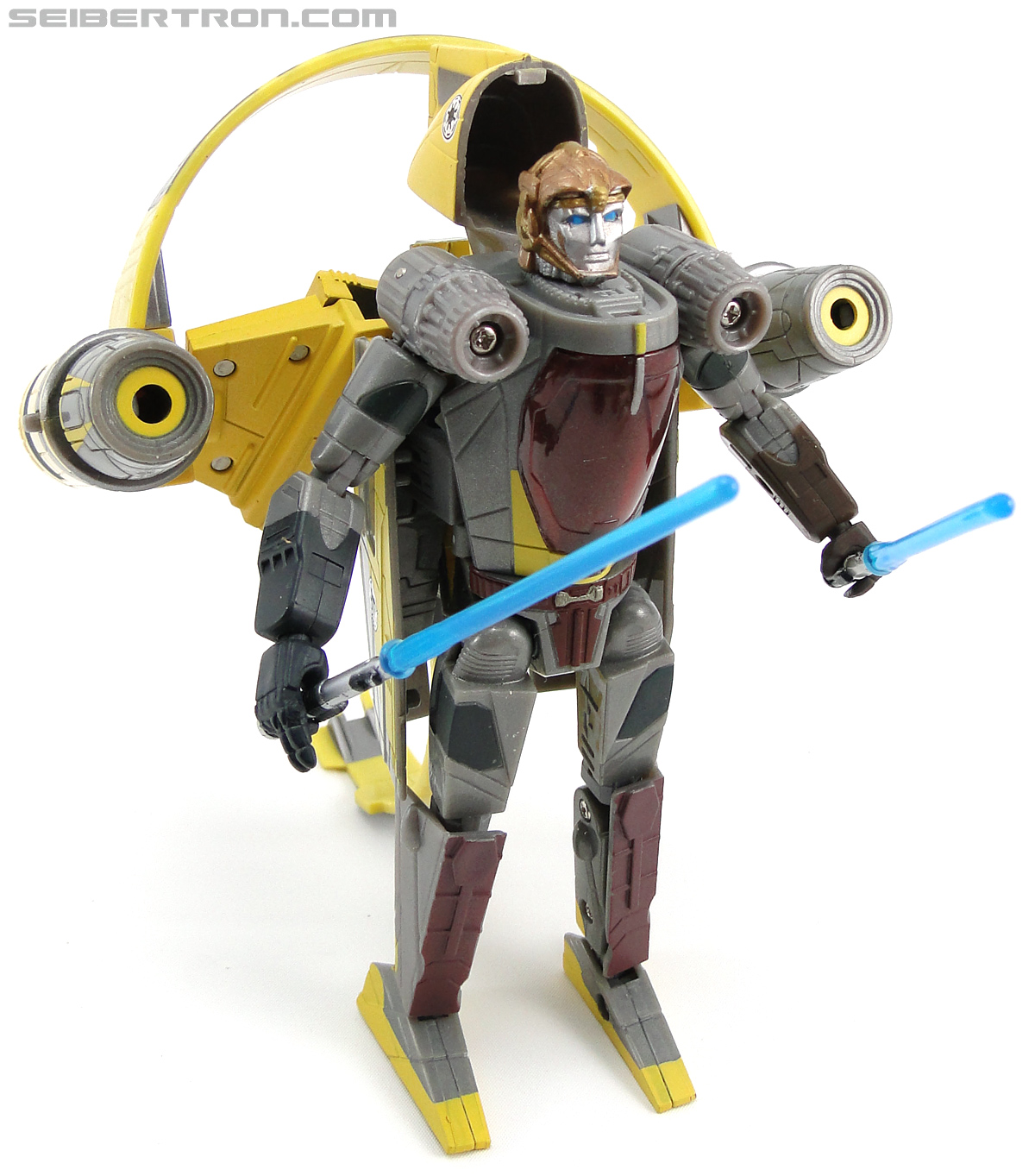 Star Wars Transformers Anakin Skywalker (Jedi Starfighter with Hyperspace Docking Ring) (Image #52 of 131)