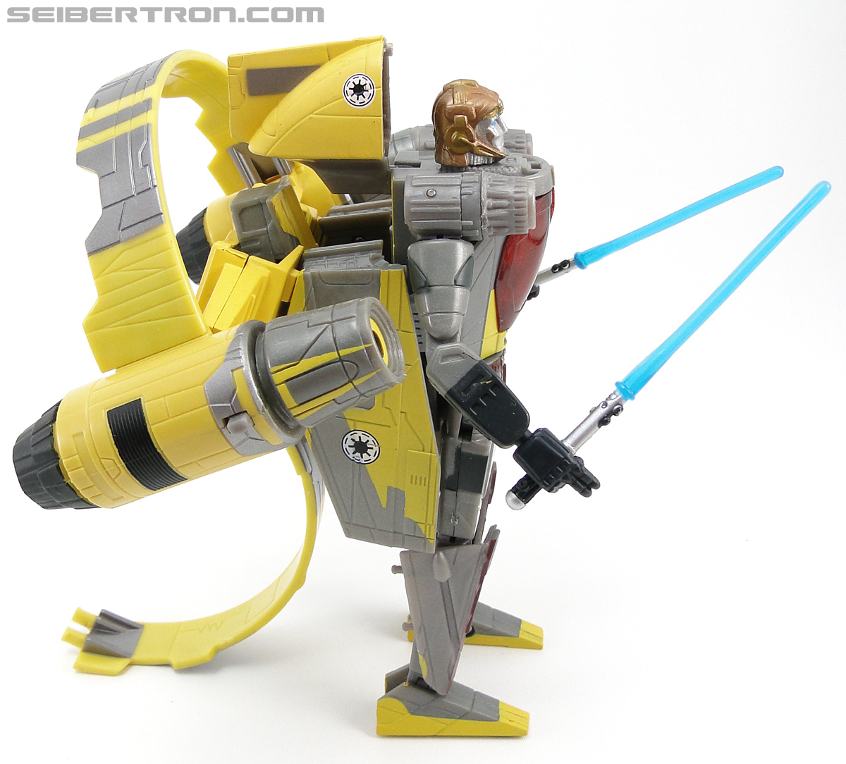 Star Wars Transformers Anakin Skywalker (Jedi Starfighter with Hyperspace Docking Ring) (Image #53 of 131)