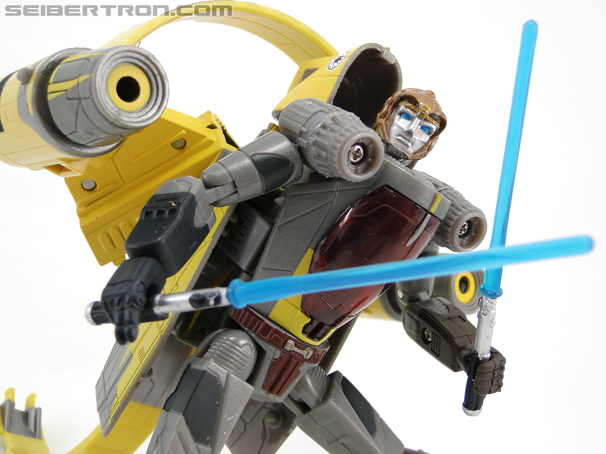 Star Wars Transformers Anakin Skywalker (Jedi Starfighter with Hyperspace Docking Ring) (Image #69 of 131)