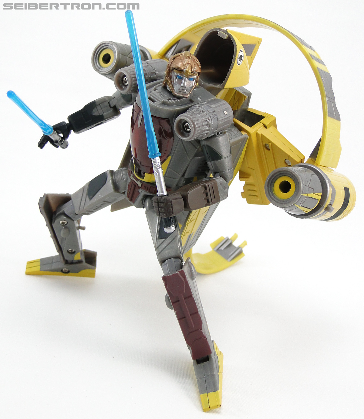 Star Wars Transformers Anakin Skywalker (Jedi Starfighter with Hyperspace Docking Ring) (Image #71 of 131)
