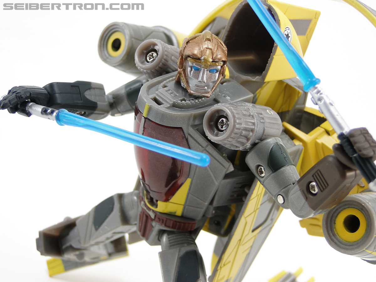 Star Wars Transformers Anakin Skywalker (Jedi Starfighter with Hyperspace Docking Ring) (Image #77 of 131)