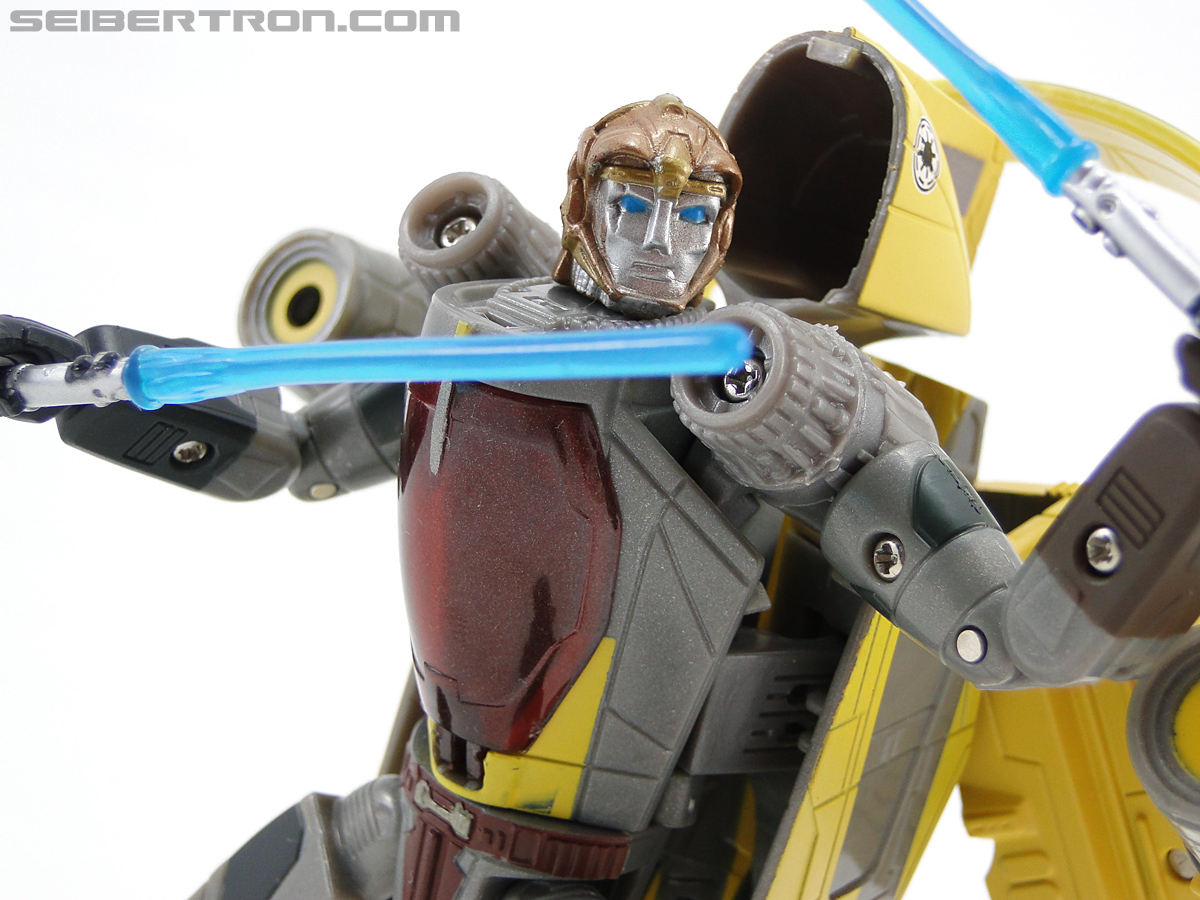 Star Wars Transformers Anakin Skywalker (Jedi Starfighter with Hyperspace Docking Ring) (Image #79 of 131)