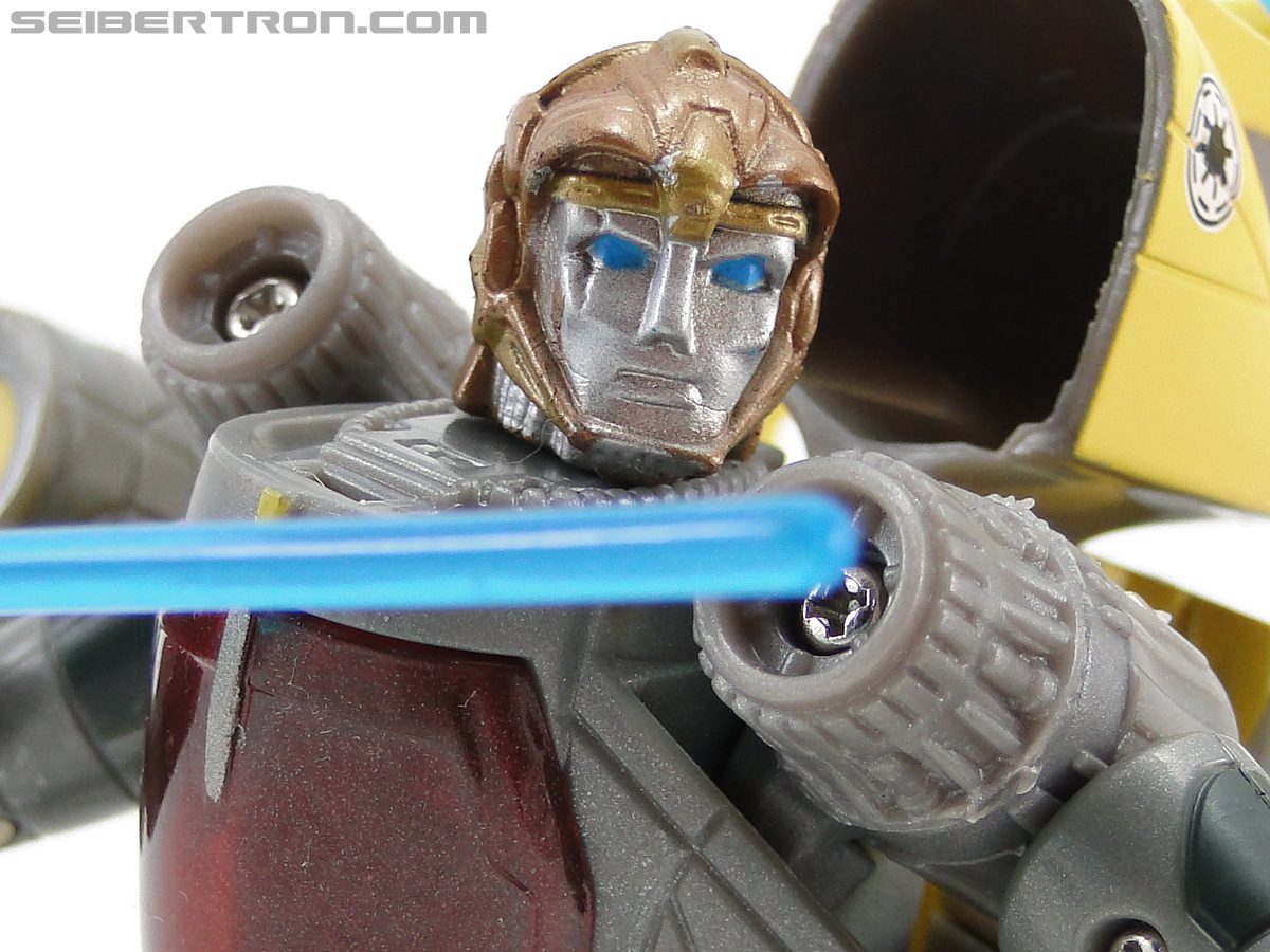 Star Wars Transformers Anakin Skywalker (Jedi Starfighter with Hyperspace Docking Ring) (Image #80 of 131)