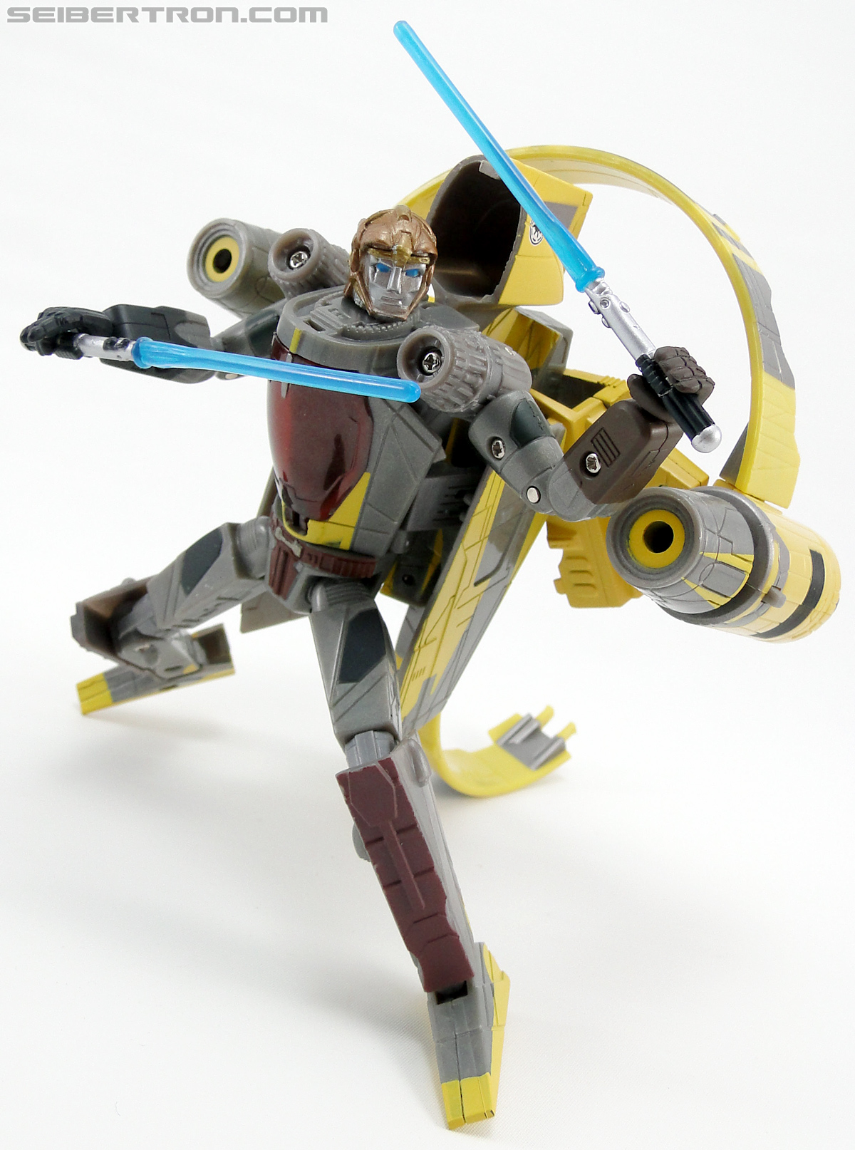 Star Wars Transformers Anakin Skywalker (Jedi Starfighter with Hyperspace Docking Ring) (Image #81 of 131)