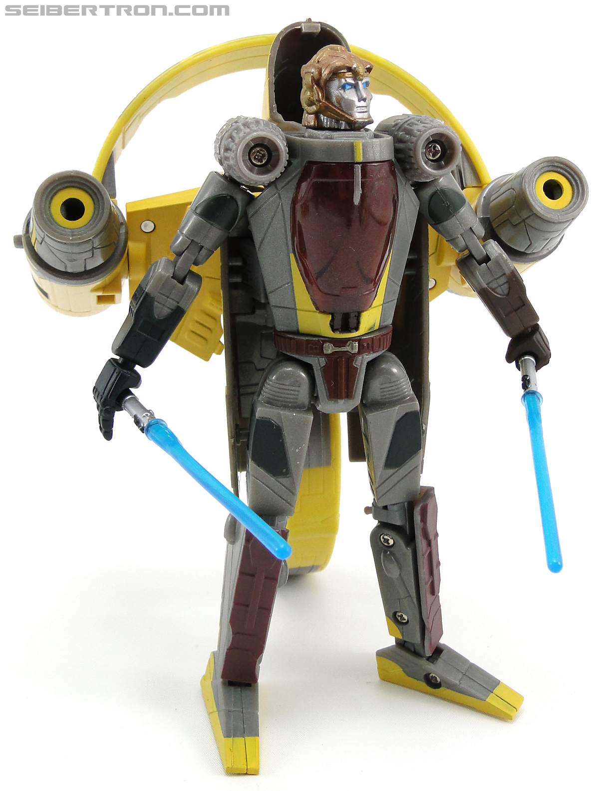 Star Wars Transformers Anakin Skywalker (Jedi Starfighter with Hyperspace Docking Ring) (Image #86 of 131)