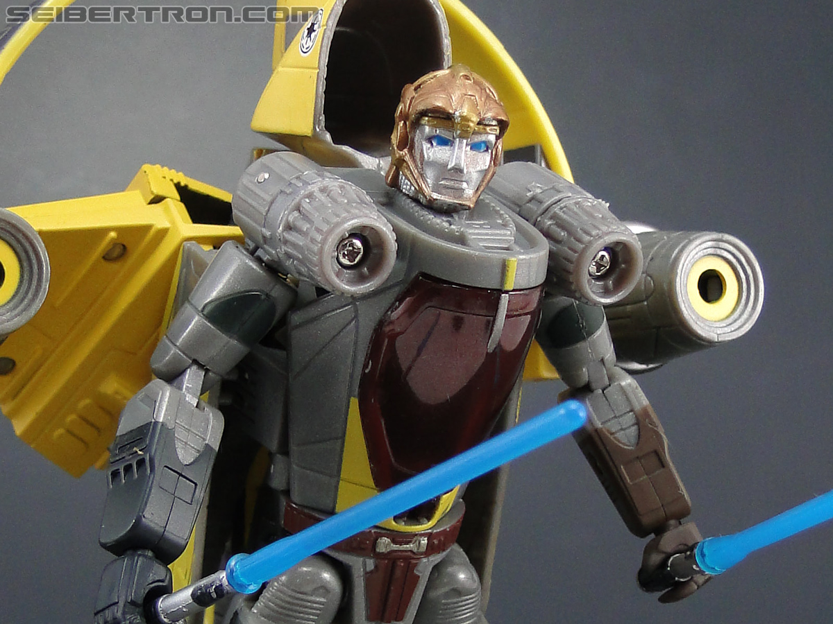 Star Wars Transformers Anakin Skywalker (Jedi Starfighter with Hyperspace Docking Ring) (Image #97 of 131)