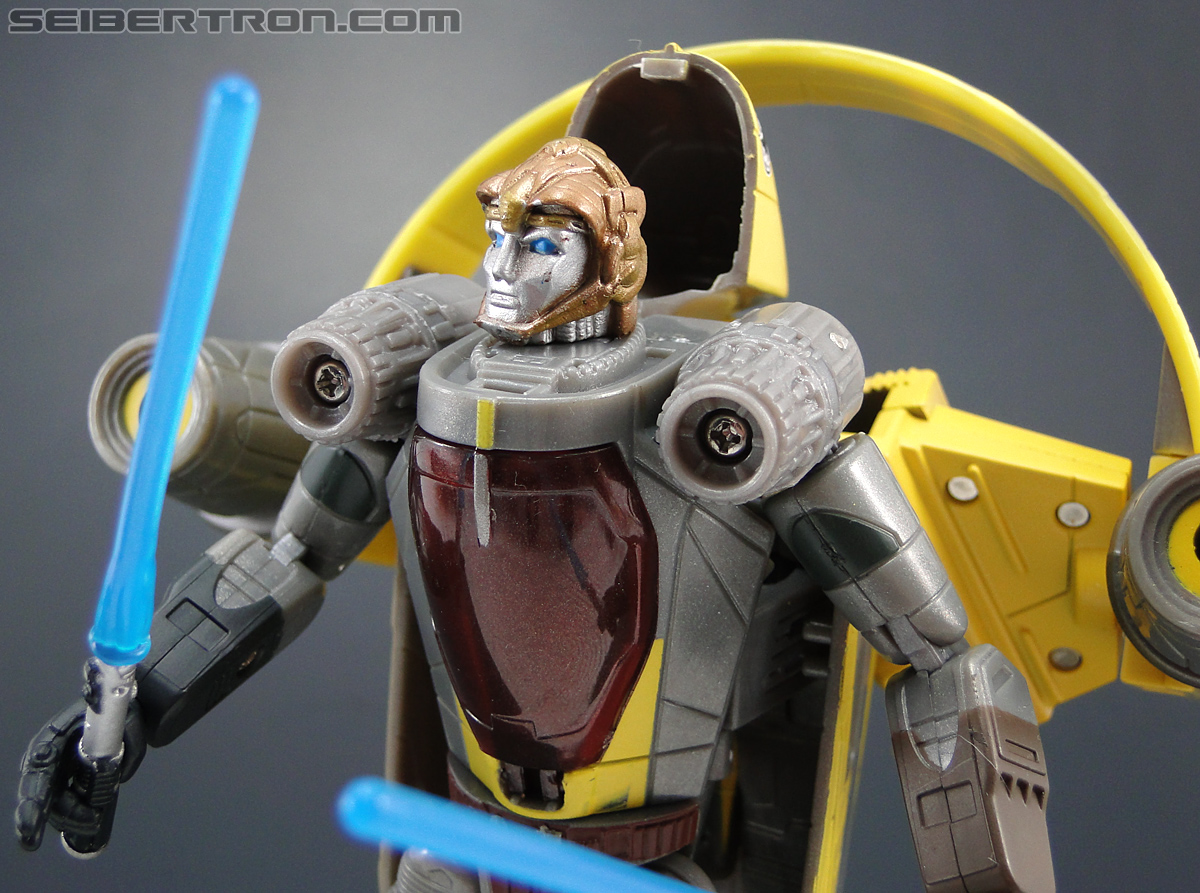 Star Wars Transformers Anakin Skywalker (Jedi Starfighter with Hyperspace Docking Ring) (Image #101 of 131)