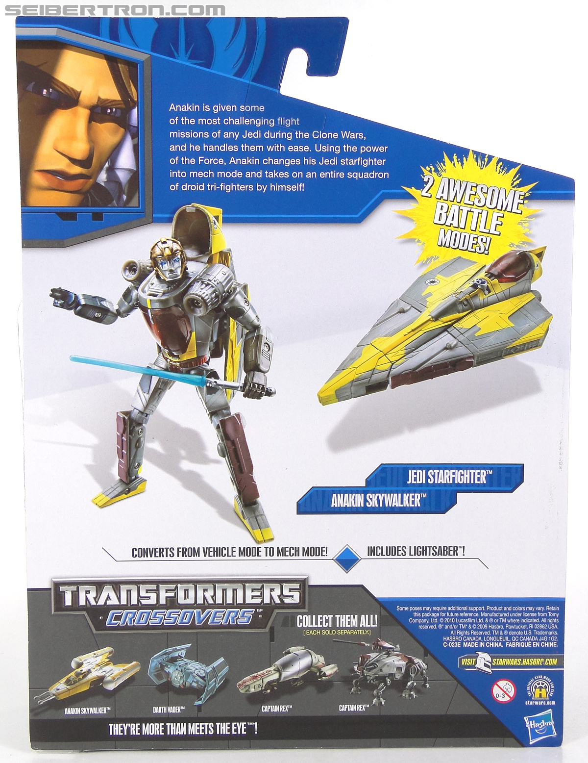 Star Wars Transformers Anakin Skywalker (Jedi Starfighter) (Image #7 of 108)