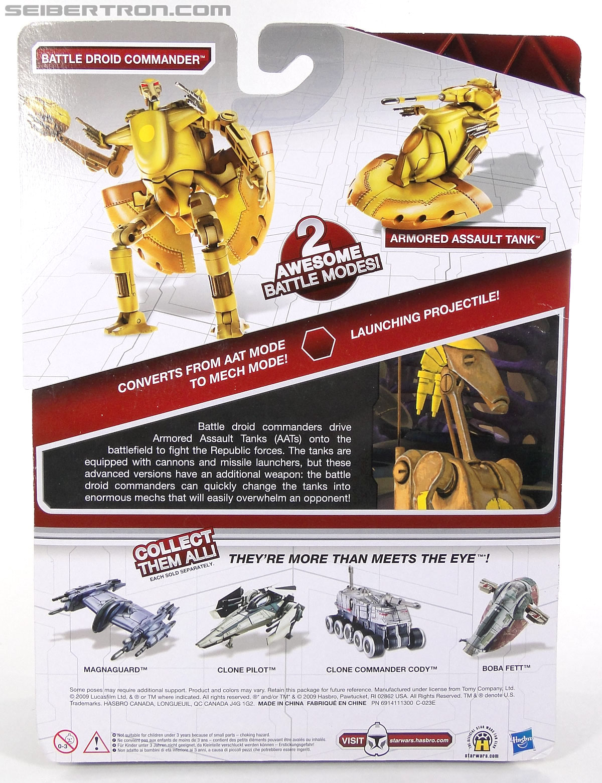 Star Wars Transformers Battle Droid Commader (Armored Assault Tank) (Battle Droid Commader) (Image #6 of 85)