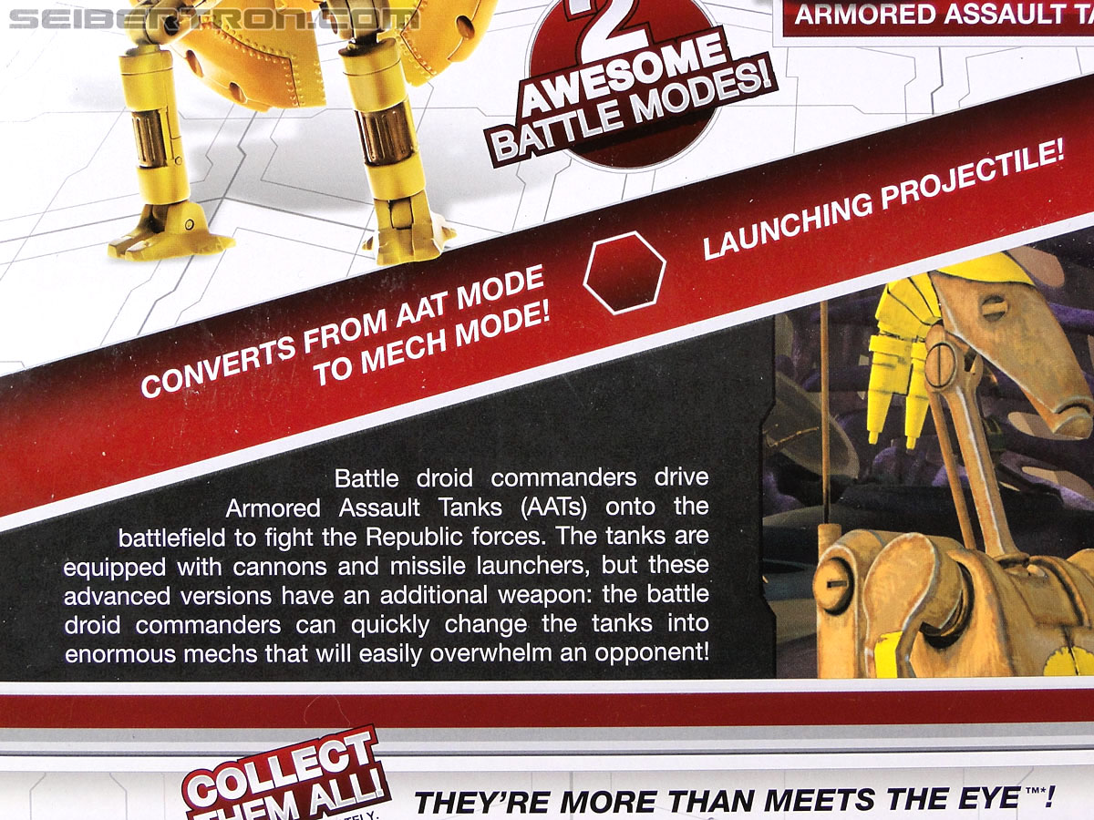 Star Wars Transformers Battle Droid Commader (Armored Assault Tank) (Battle Droid Commader) (Image #7 of 85)