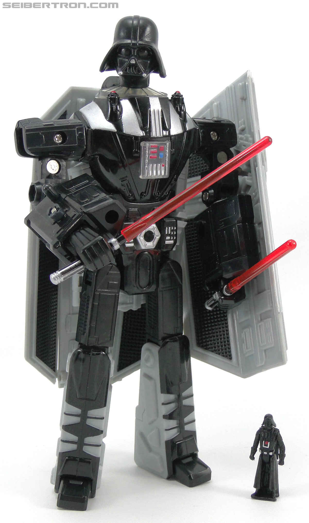 Star Wars Transformers Galactic Showdown Darth Vader (TIE Advanced) (Image #135 of 154)