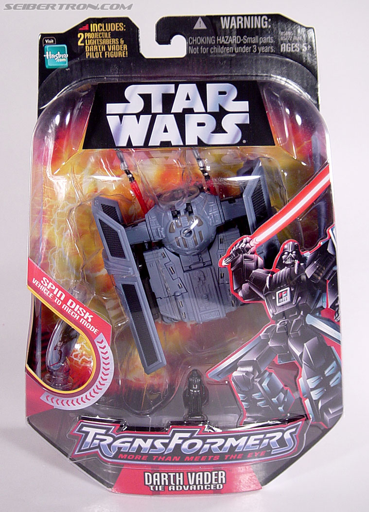 Star Wars Transformers Darth Vader (TIE Advanced) (Image #1 of 133)
