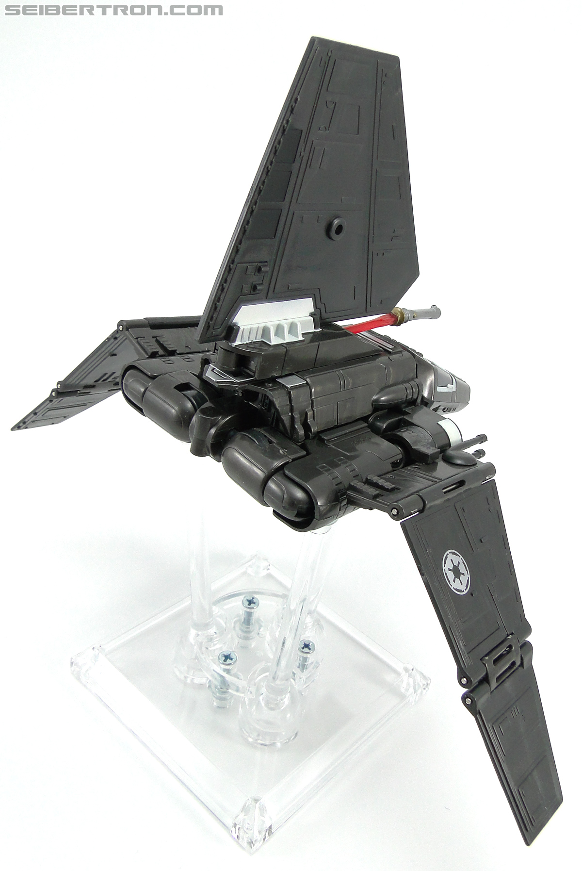 Star Wars Transformers Emperor Palpatine (Imperial Shuttle) black repaint (Image #23 of 146)