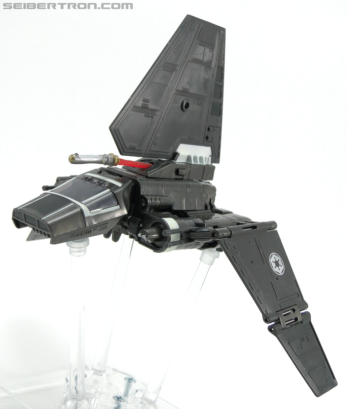 Star Wars Transformers Emperor Palpatine (Imperial Shuttle) black repaint (Image #28 of 146)