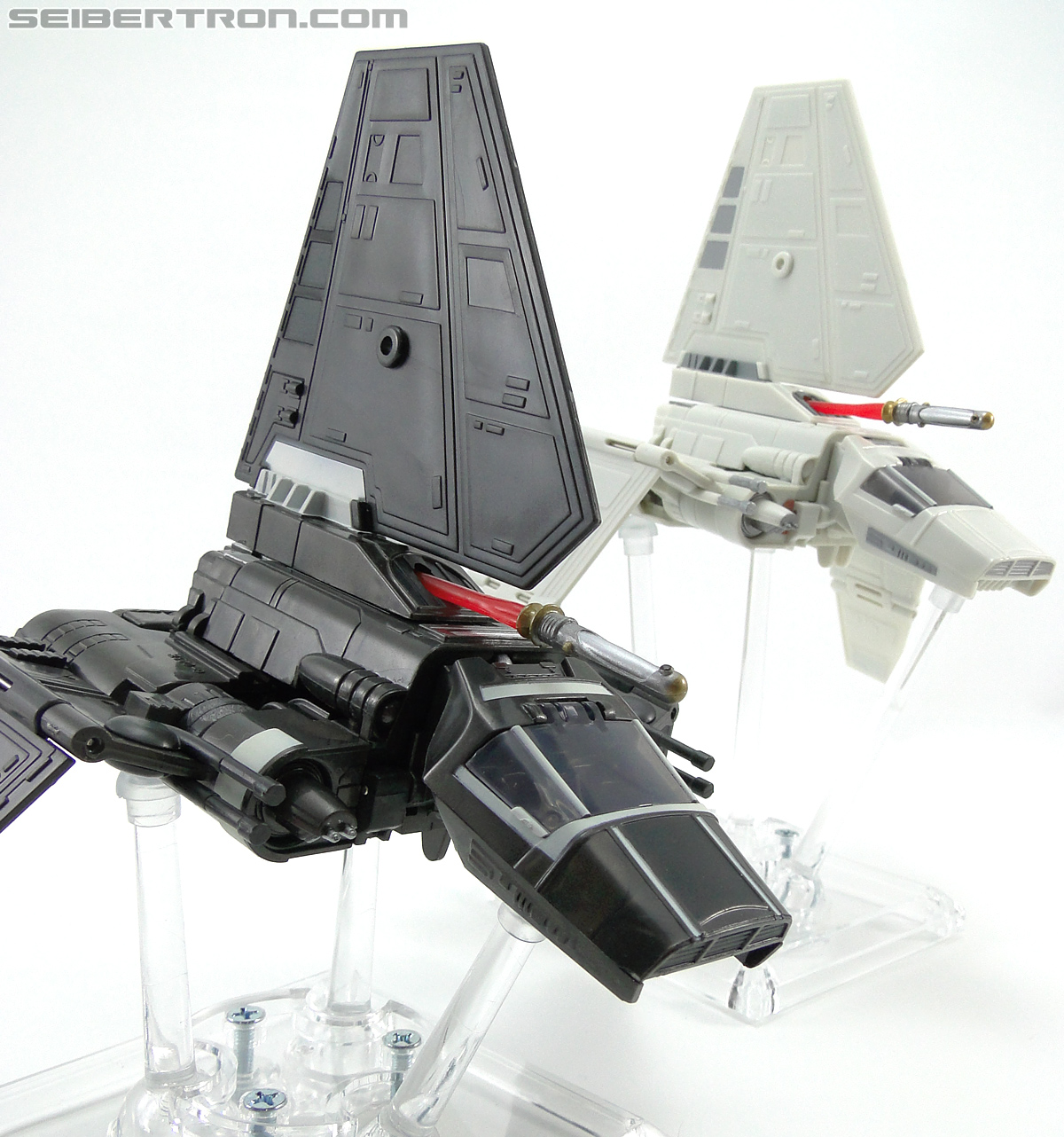 Star Wars Transformers Emperor Palpatine (Imperial Shuttle) black repaint (Image #34 of 146)