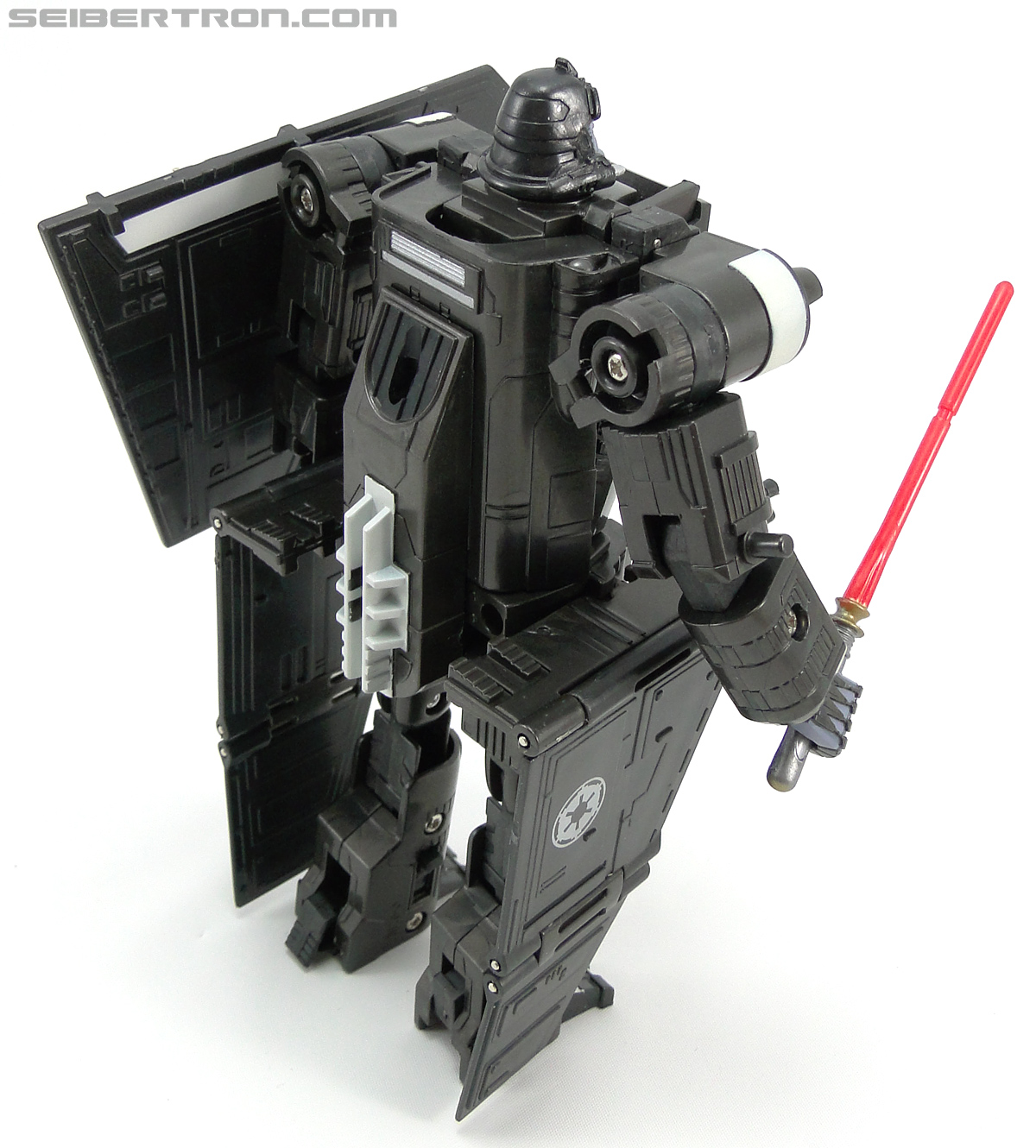 Star Wars Transformers Emperor Palpatine (Imperial Shuttle) black repaint (Image #53 of 146)