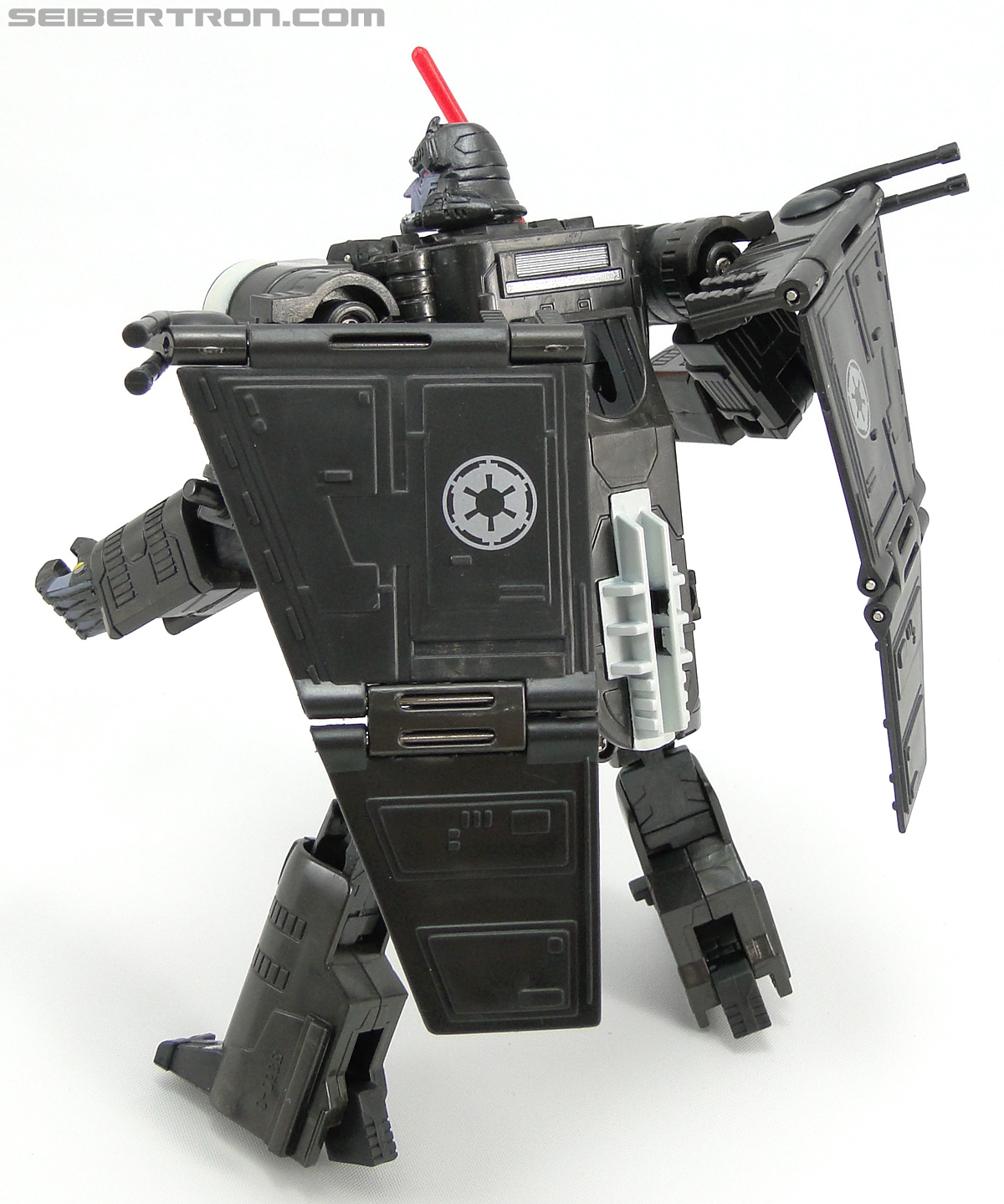 Star Wars Transformers Emperor Palpatine (Imperial Shuttle) black repaint (Image #102 of 146)