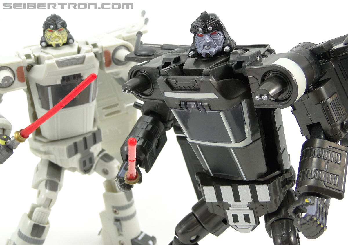 Star Wars Transformers Emperor Palpatine (Imperial Shuttle) black repaint (Image #108 of 146)
