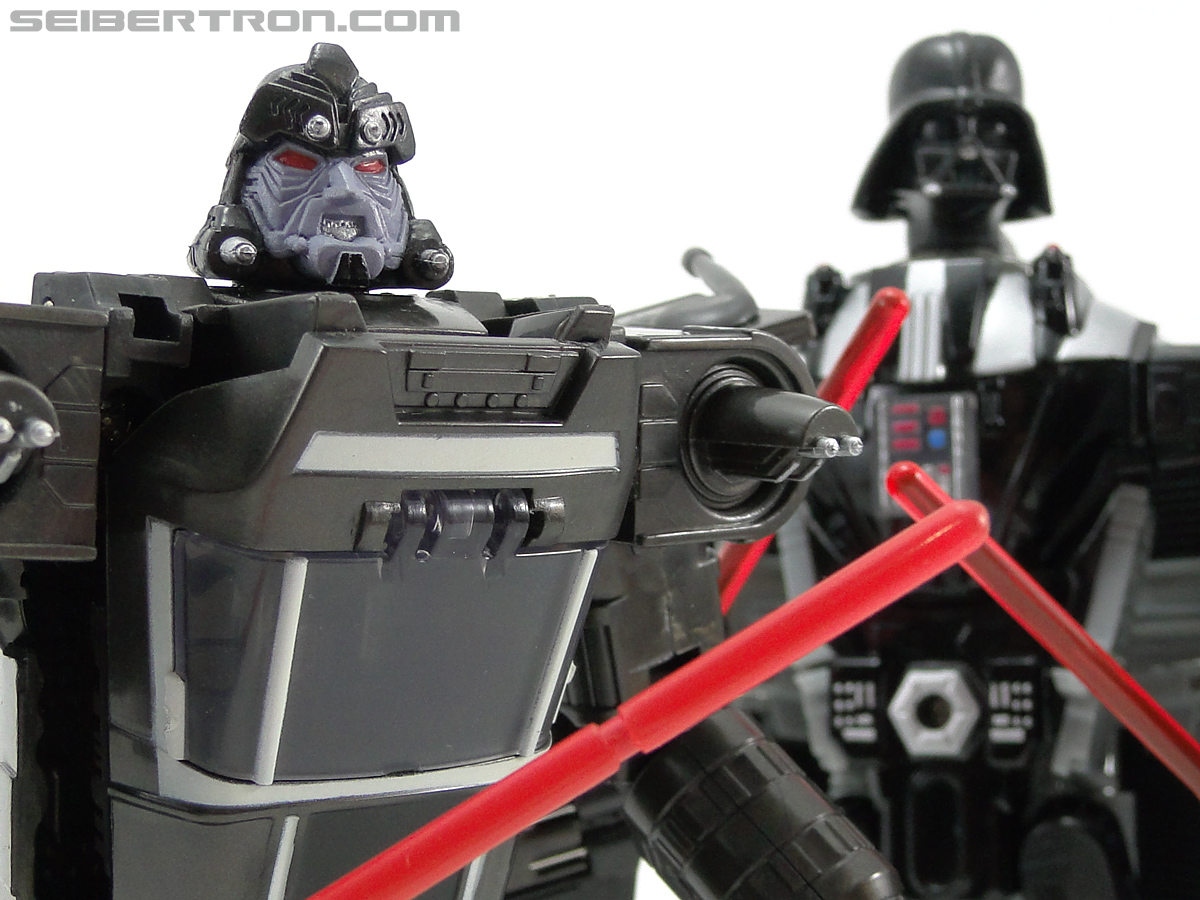 Star Wars Transformers Emperor Palpatine (Imperial Shuttle) black repaint (Image #117 of 146)