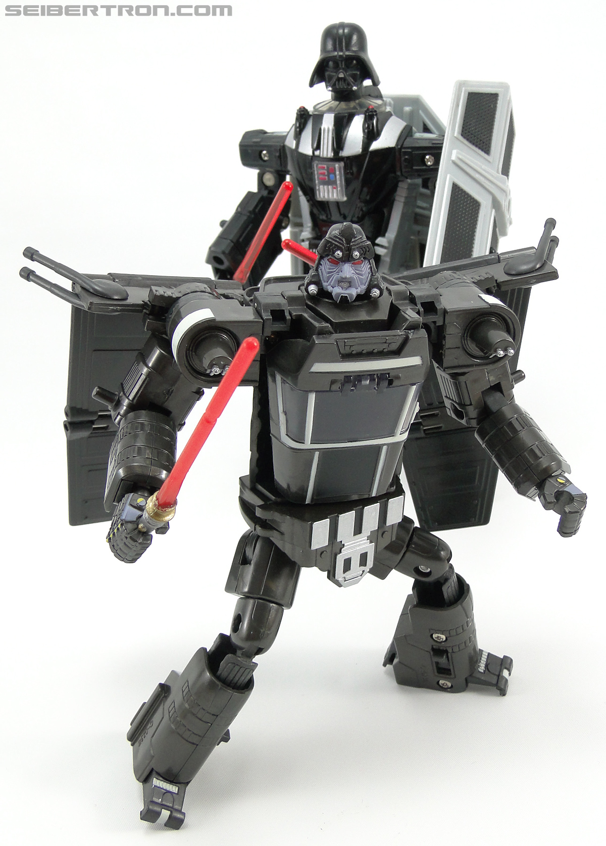 Star Wars Transformers Emperor Palpatine (Imperial Shuttle) black repaint (Image #118 of 146)