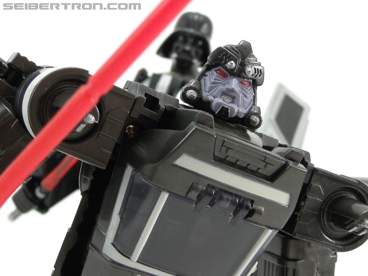 Star Wars Transformers Emperor Palpatine (Imperial Shuttle) black repaint (Image #120 of 146)