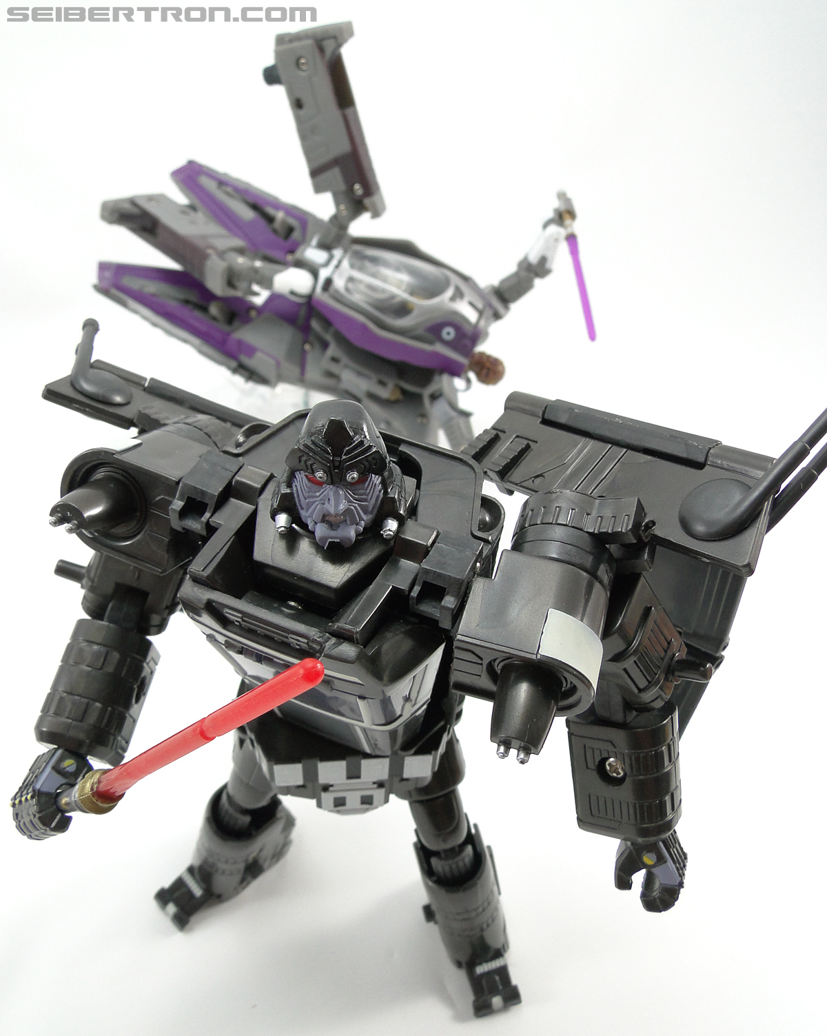 Star Wars Transformers Emperor Palpatine (Imperial Shuttle) black repaint (Image #135 of 146)