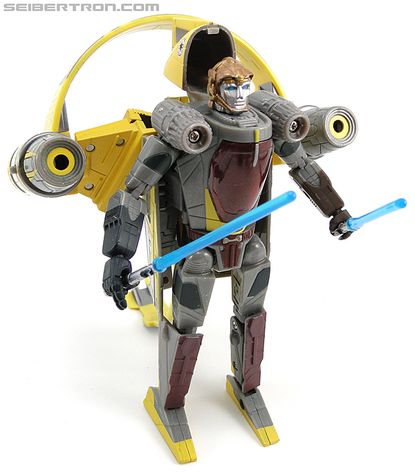 Star Wars Transformers Anakin Skywalker (Jedi Starfighter with Hyperspace Docking Ring) (Image #52 of 131)